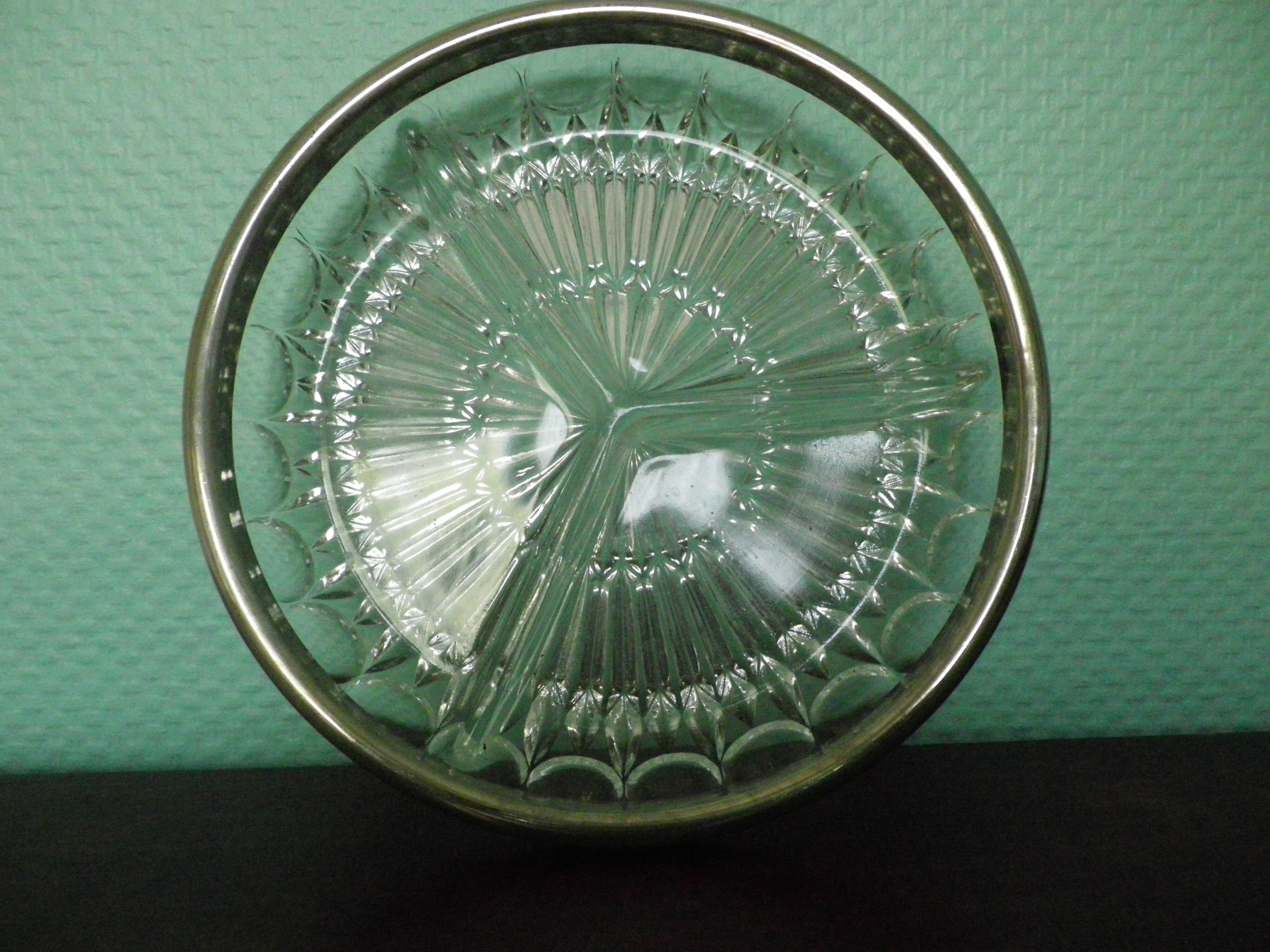 Aperitif, sauce, crystal and silver metal - Design - 1960s