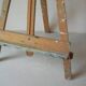 Old artist painter easel painting board holder wooden canvas 66 cm