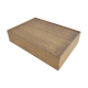 Wooden box locker with sliding lid compartment