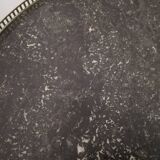 Table bouillotte en acajou