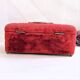 Sewing box padded with red silk, Napoleon III style