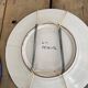Duo Italian ceramic plates