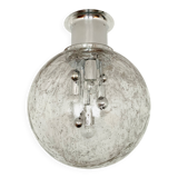 Ice Glass Flush Lamp by Doria