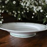 Antique mignardise dish in Creil & Montereau faience
