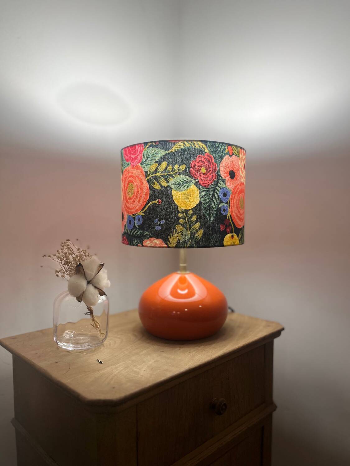 Restored vintage lamp