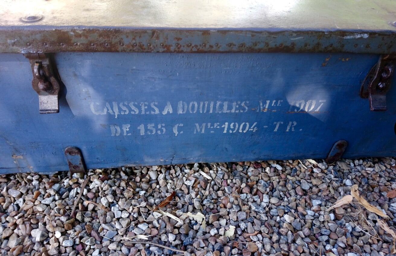 Ammunition trunk from 1904