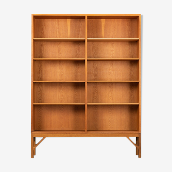 Danish Oak Bookcase "China" by Borge Mogensen for FDB Mobler, 1960s