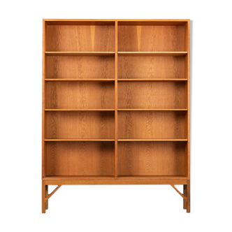 Danish Oak Bookcase "China" by Borge Mogensen for FDB Mobler, 1960s