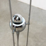 Chrome floor lamp attributed to Angelo Brotto