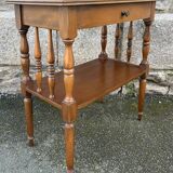 Bedside table, end table, wood, vintage, 60s