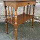 Bedside table, end table, wood, vintage, 60s