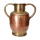 Antique amphora vase in brass and copper