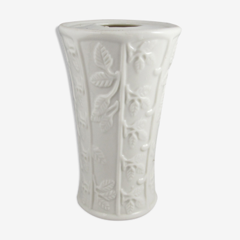 white porcelain vase