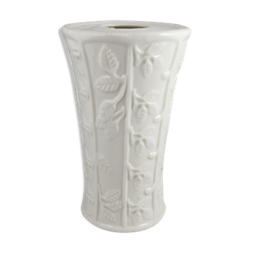 white porcelain vase
