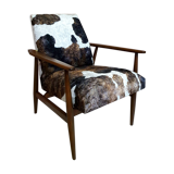 Armchair 1960s, PRL, vintage, Henryk Lis, Fox