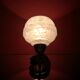 Art Deco brass and glass wall lamp