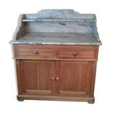 Meuble de toilette avec marbre