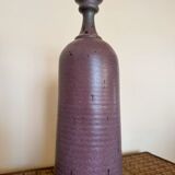 Christian Deville purple stoneware vase