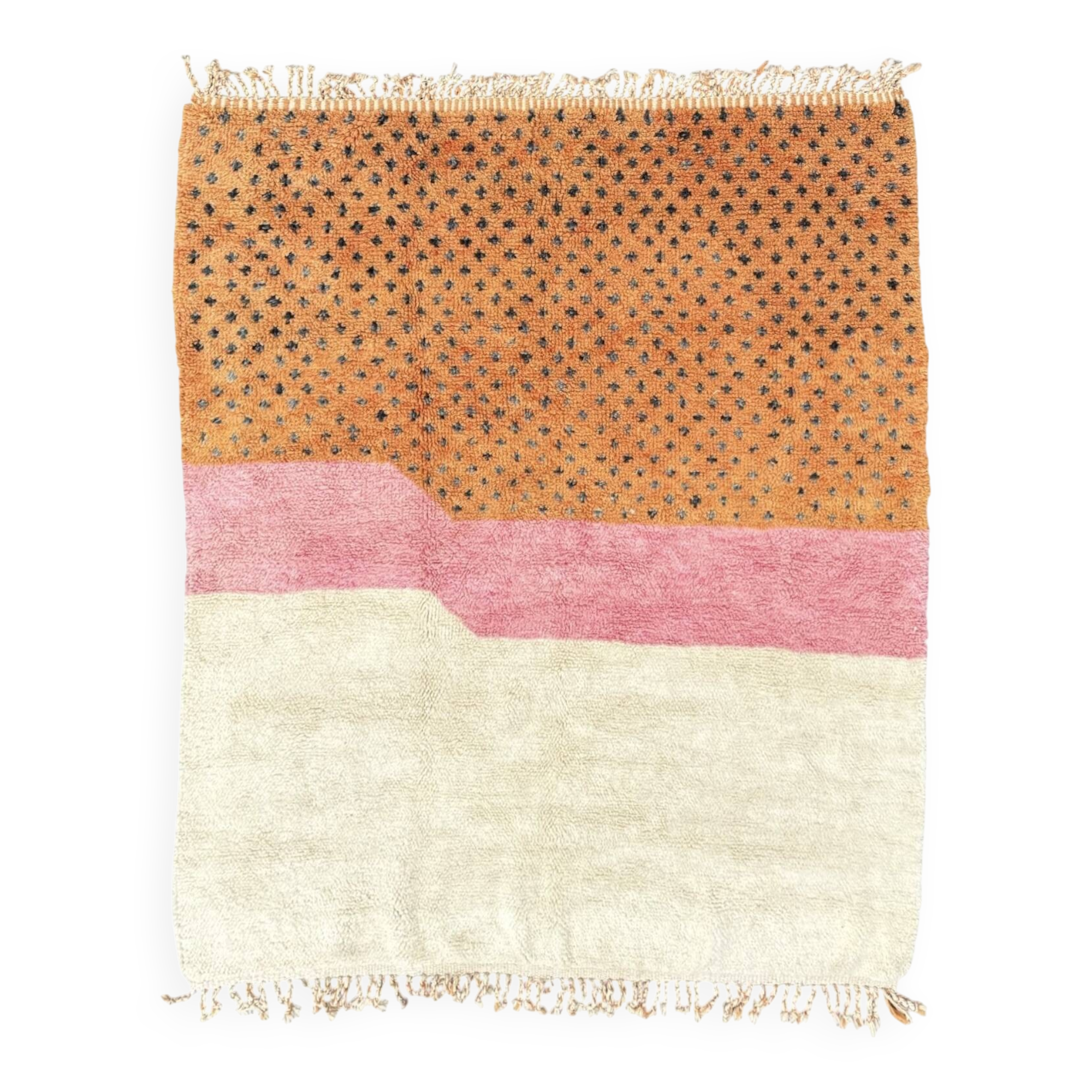 Modern Moroccan Berber wool rug