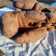 Pair of Old Leather Boxing Gloves