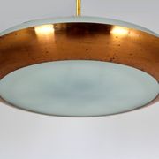 Bauhaus UFO Pendant Lamp by Josef Hurka for Napako, 1930s