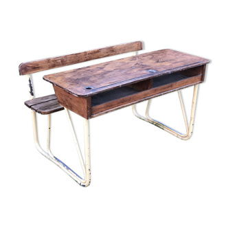 Double schoolboy desk