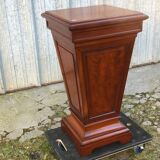 Sheath or column in mahogany Napoleon lll XlXth