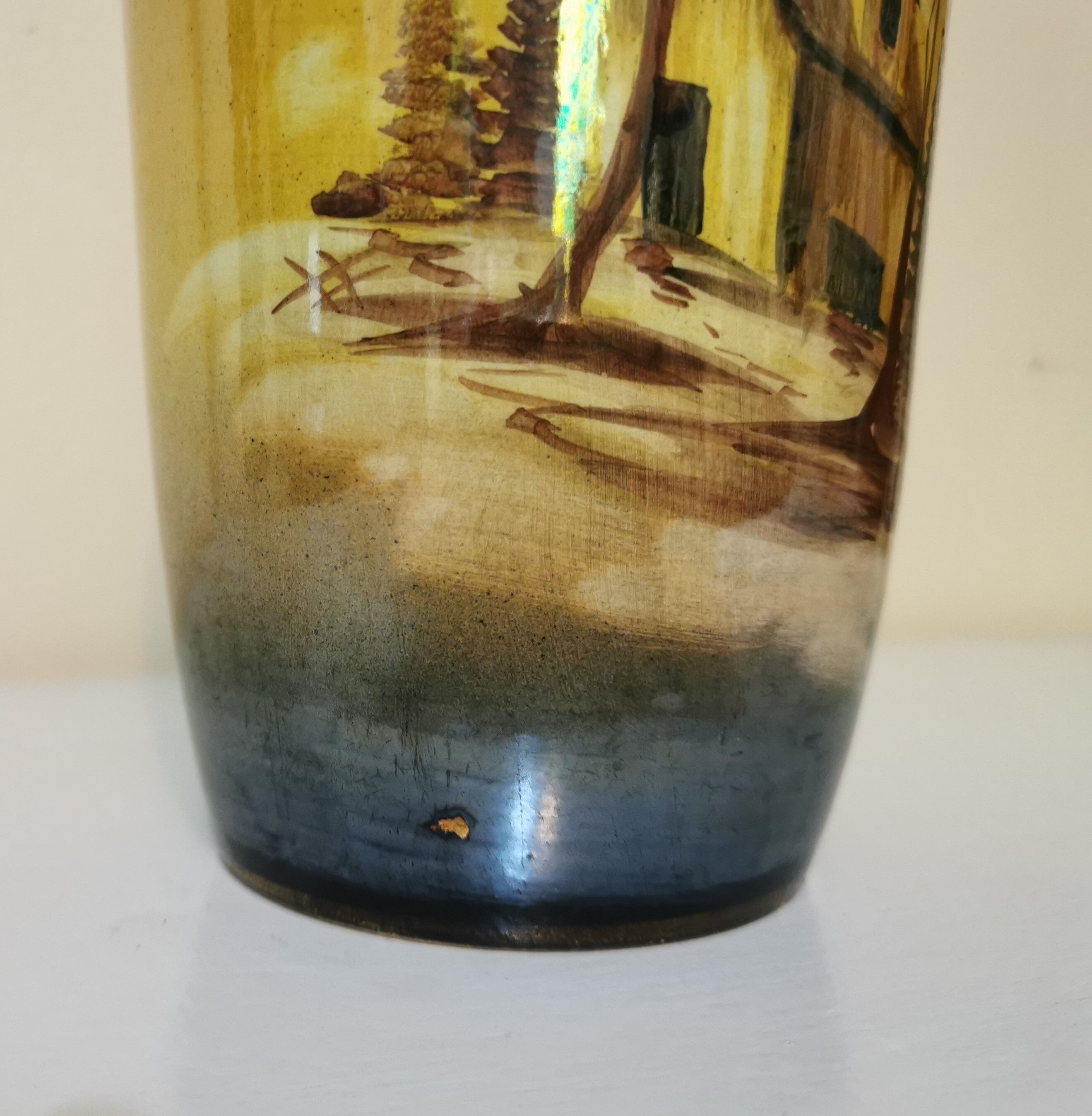 Porcelain vase by Capoa