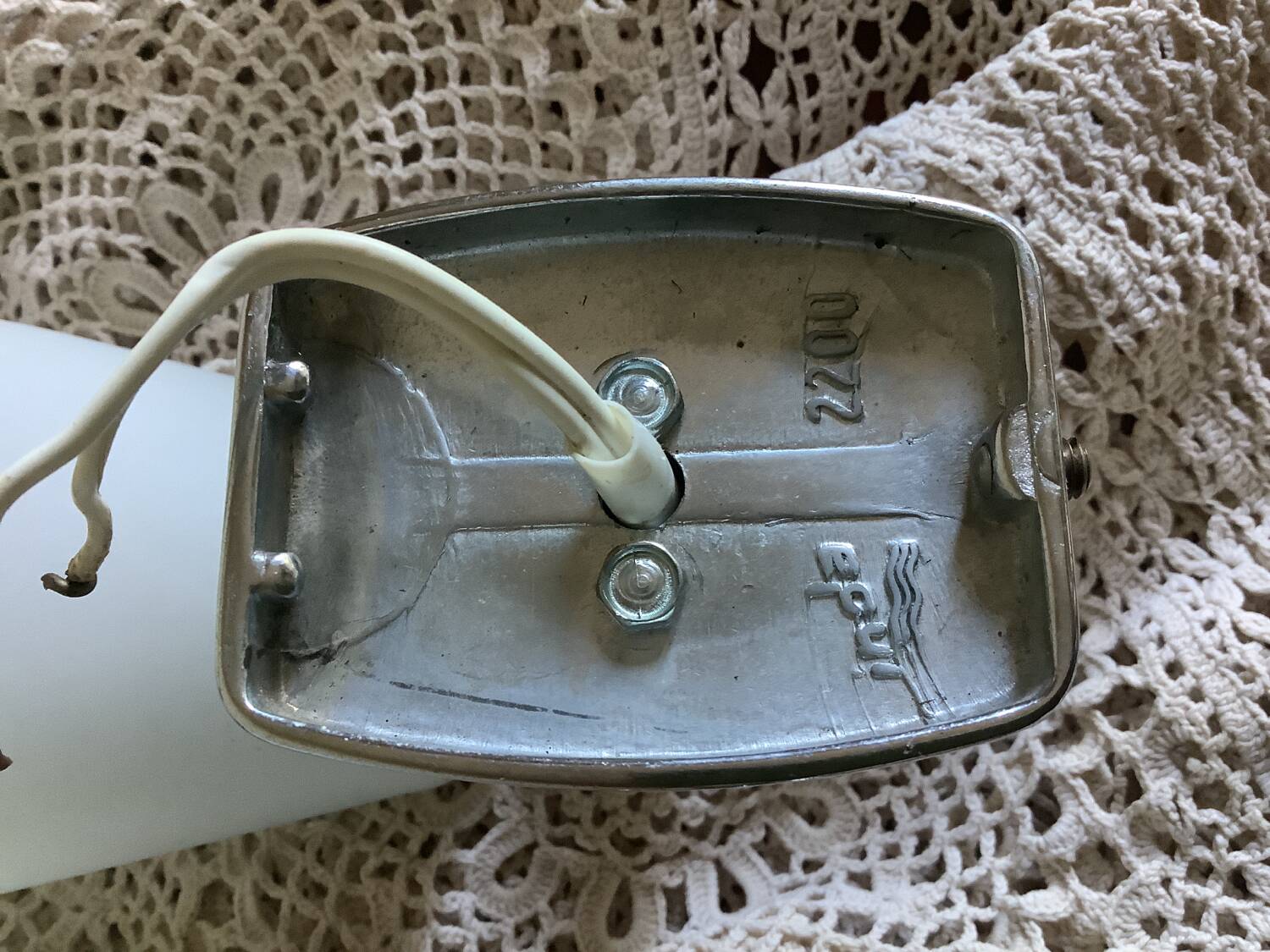 Pair of INDA wall lights 1970