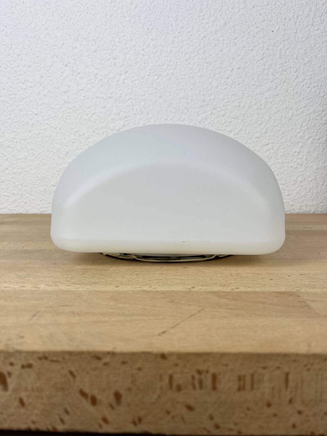 Vintage 1950s opaline wall light