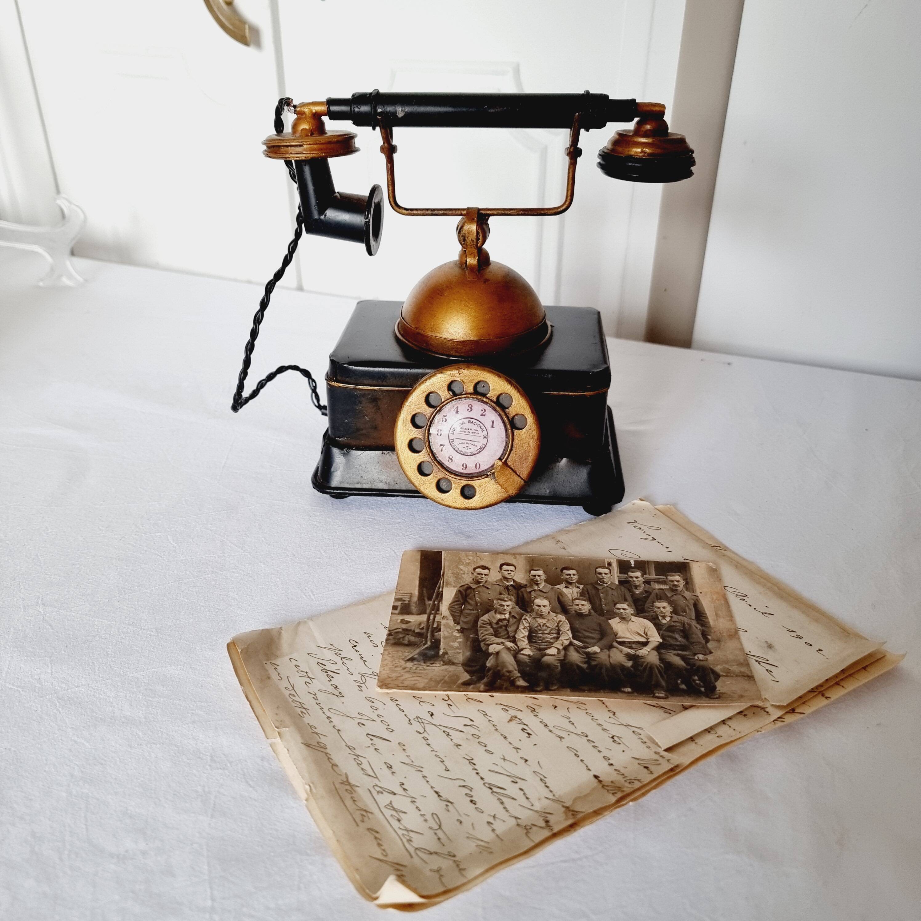 Old original collectible telephone from the mid 1930s
