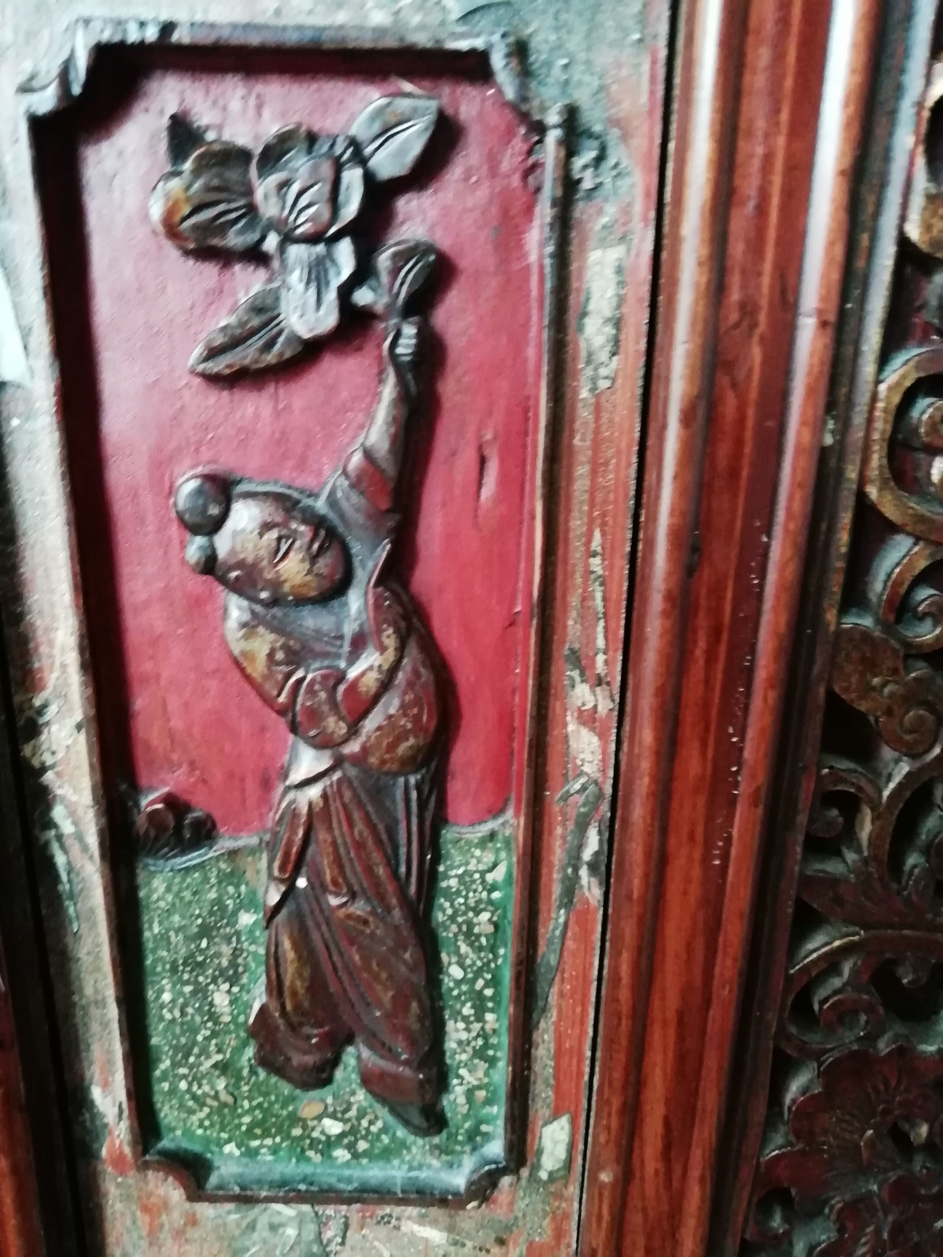 Antique Chinese wardrobe