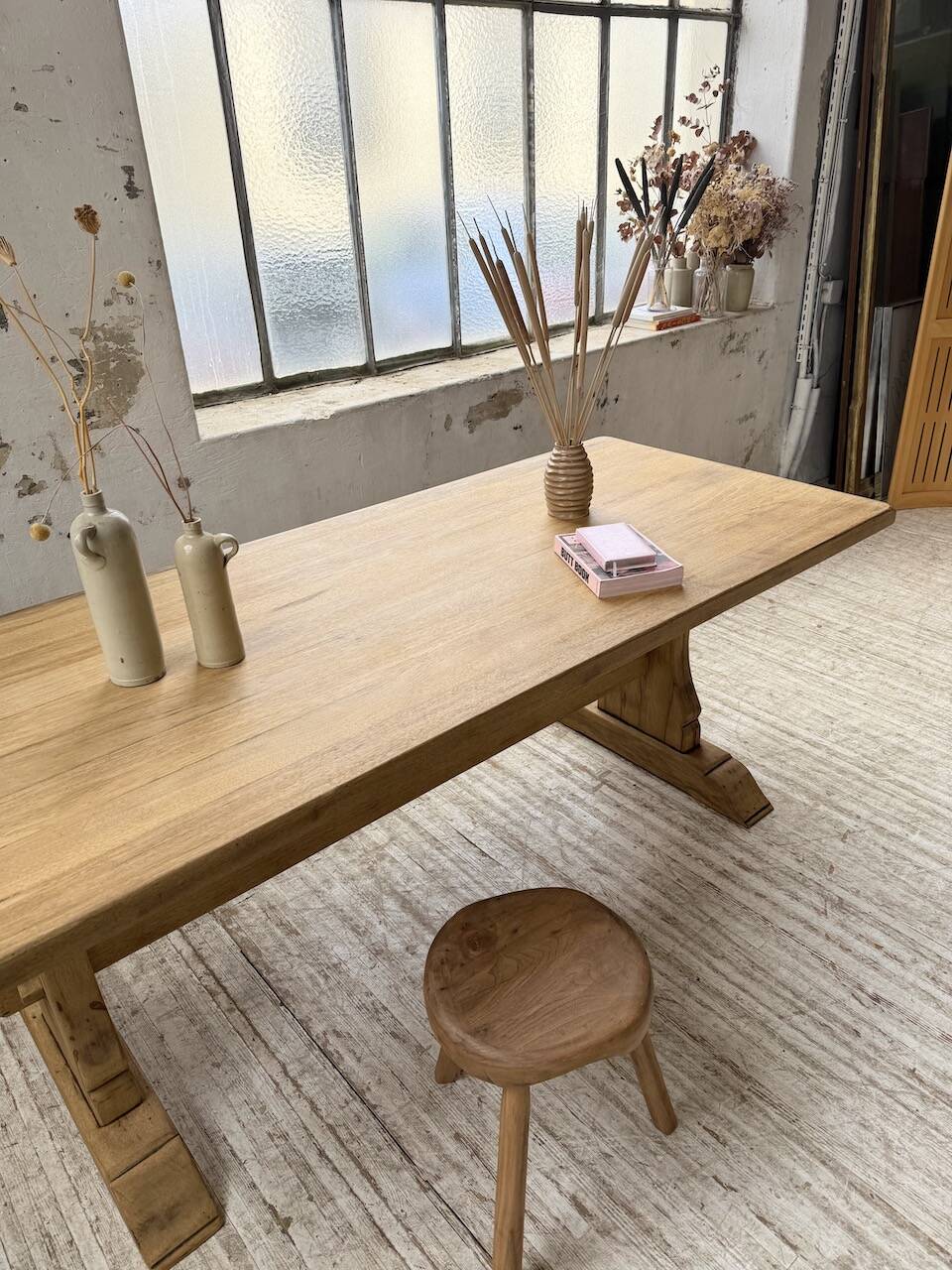 Beech monastery table 2m