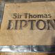 Coffret bois sur Thomas Lipton
