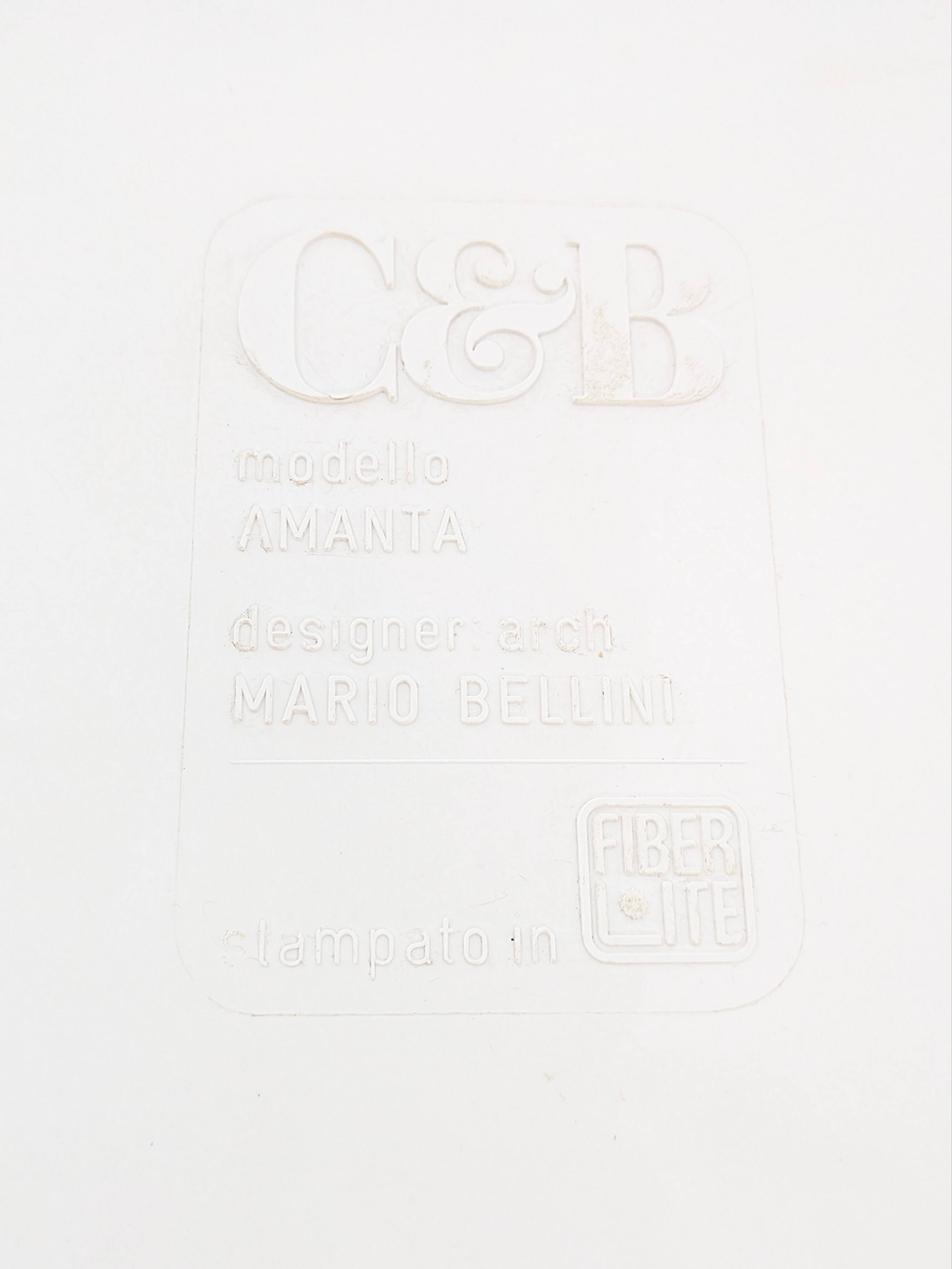 'Amanta' lounge chair early edition by Mario Bellini for C&B Italia 1960s