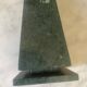 Pair of green marble obelisk bookends