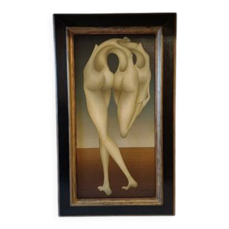 Oil on canvas, J.M. Sostras, 1974