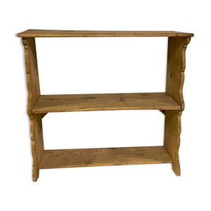 Etagère en bois brut