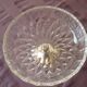 Coupe en cristal et metal argentée