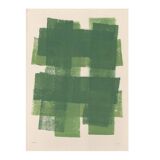 Painting on paper, abstract painting 30x40cm b199 signed