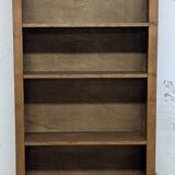 Oak bookcase, mid-20th century