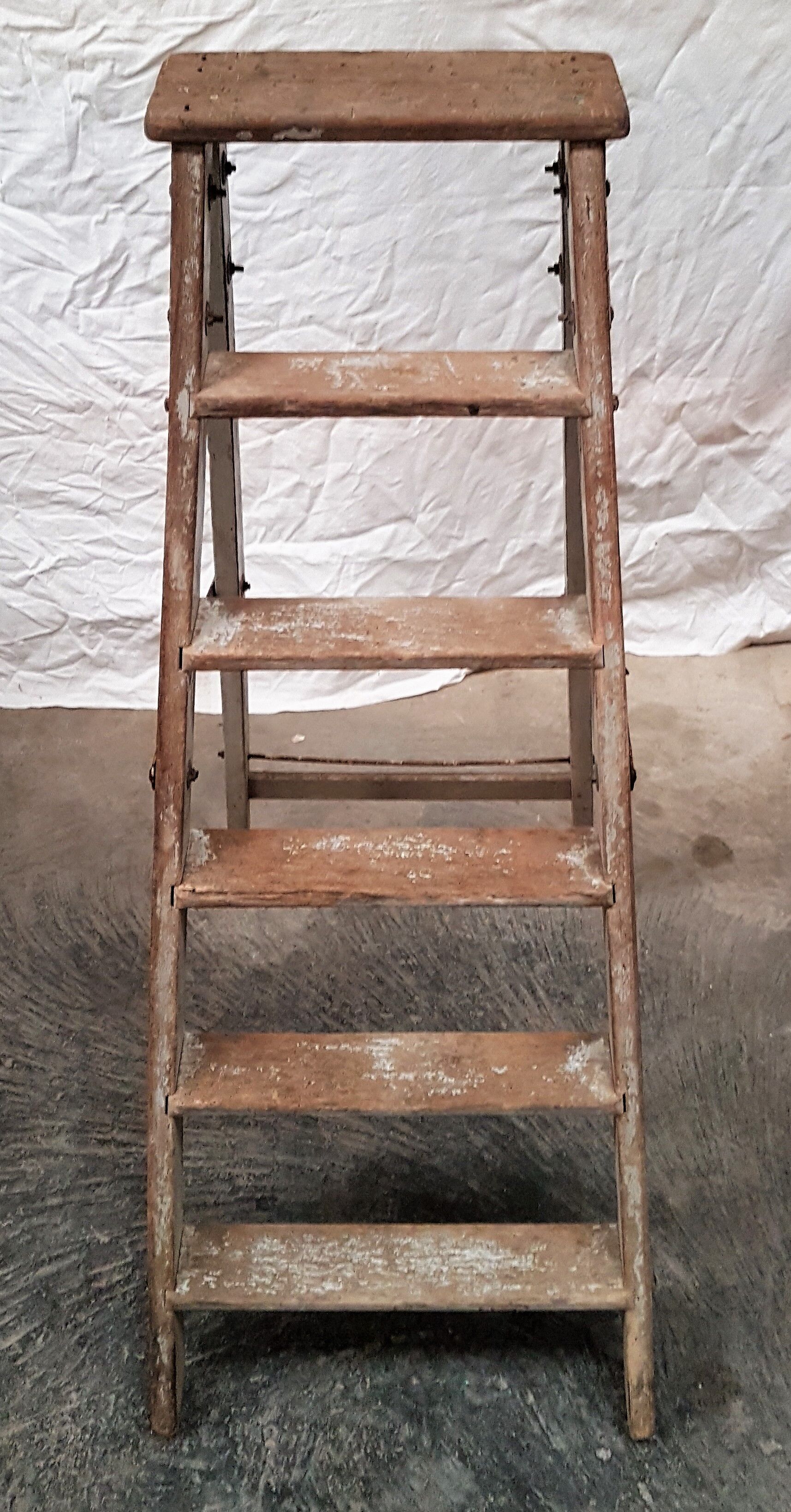 Escabeau de peintre en bois, pliante