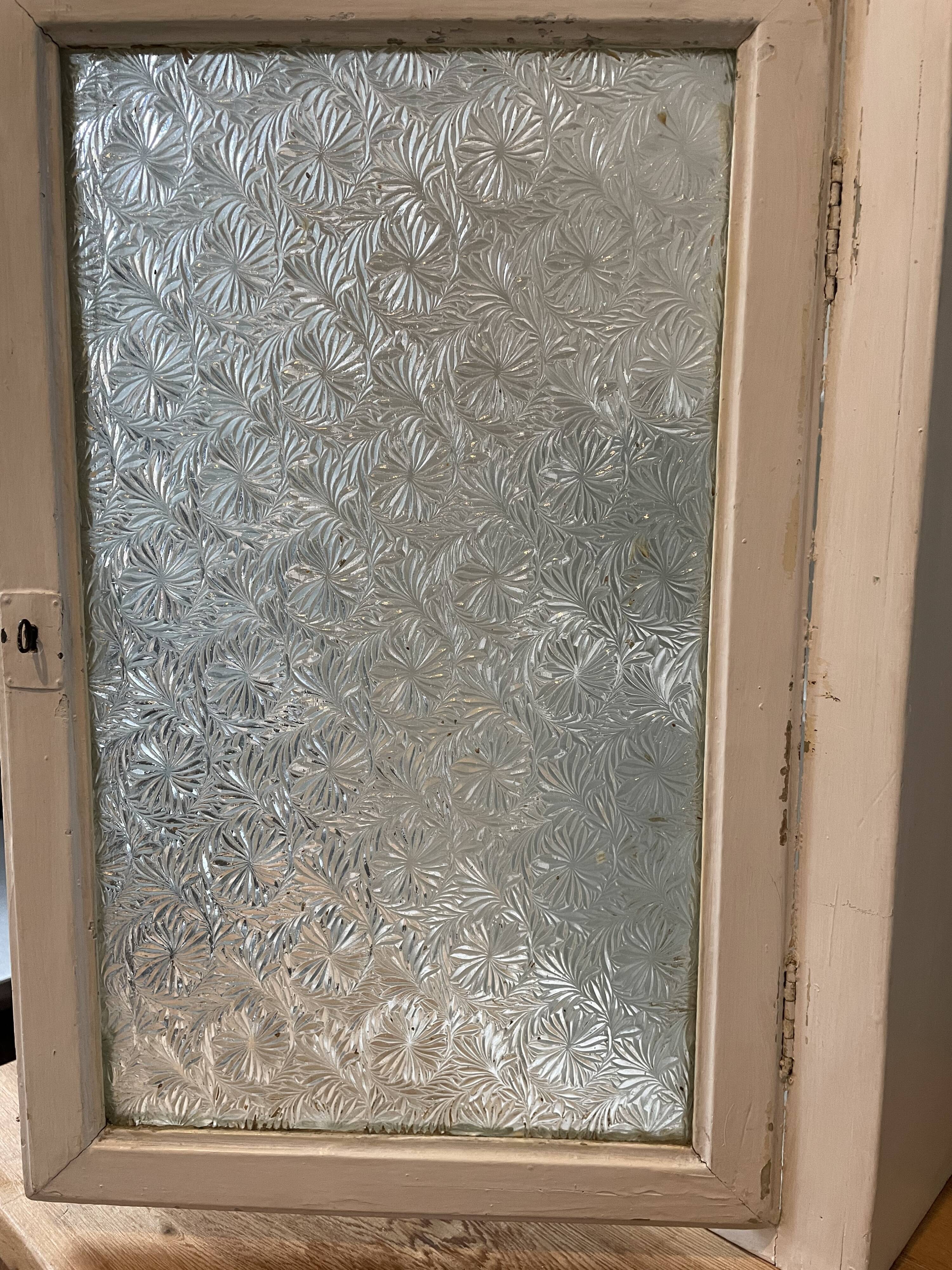 Old toilet cabinet