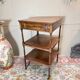 Mahogany desk with stamp of the brita official office