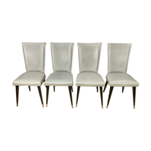 4 chaises ébène de