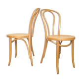 Pair of cannese chairs Thonet