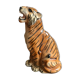 Tiger in earthenware