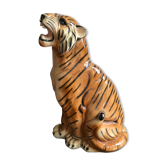 Tiger in earthenware