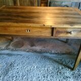 Bresse farmhouse table in walnut