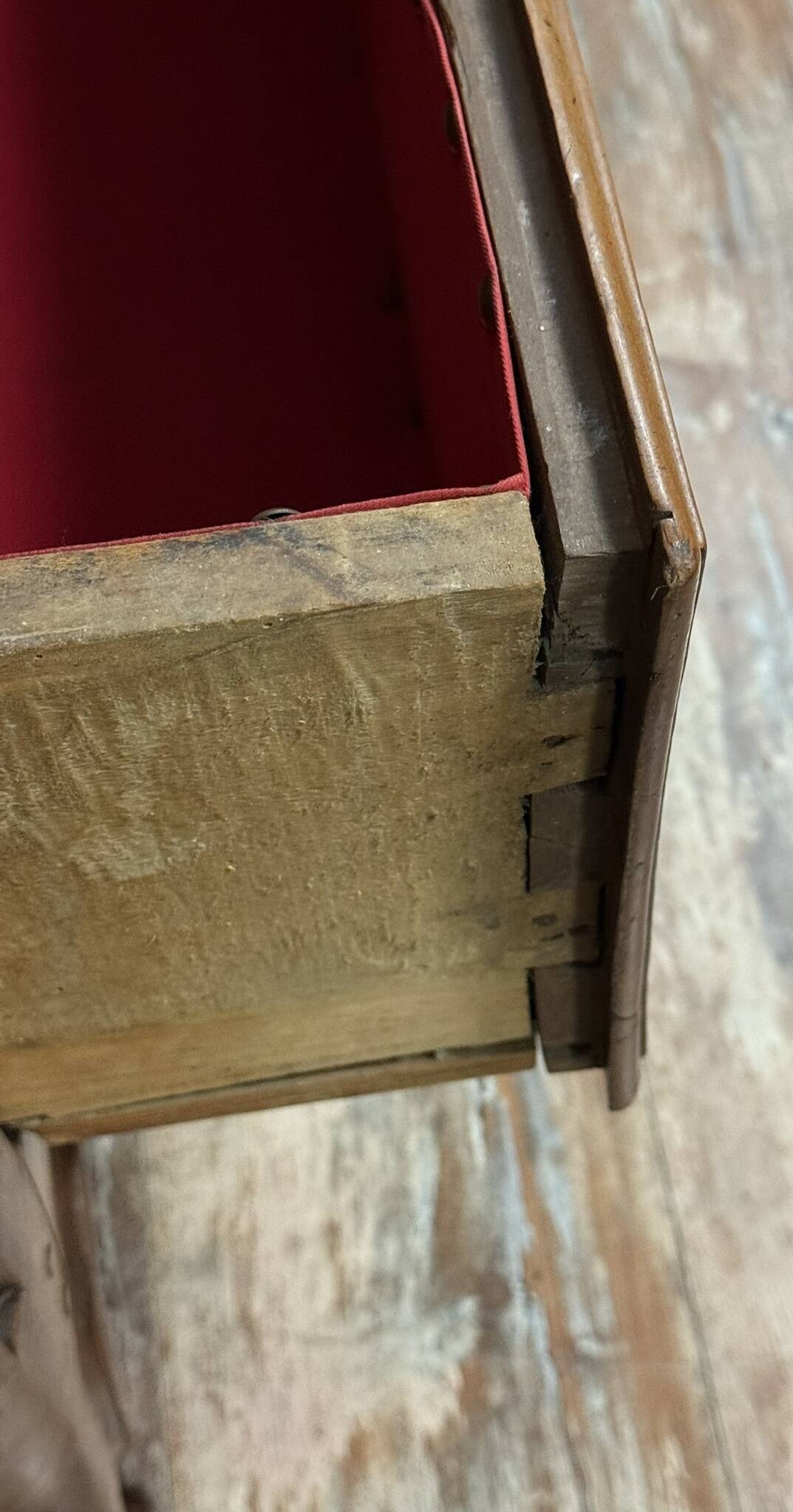 Louis XV period Provençal armoire in walnut and marquetry